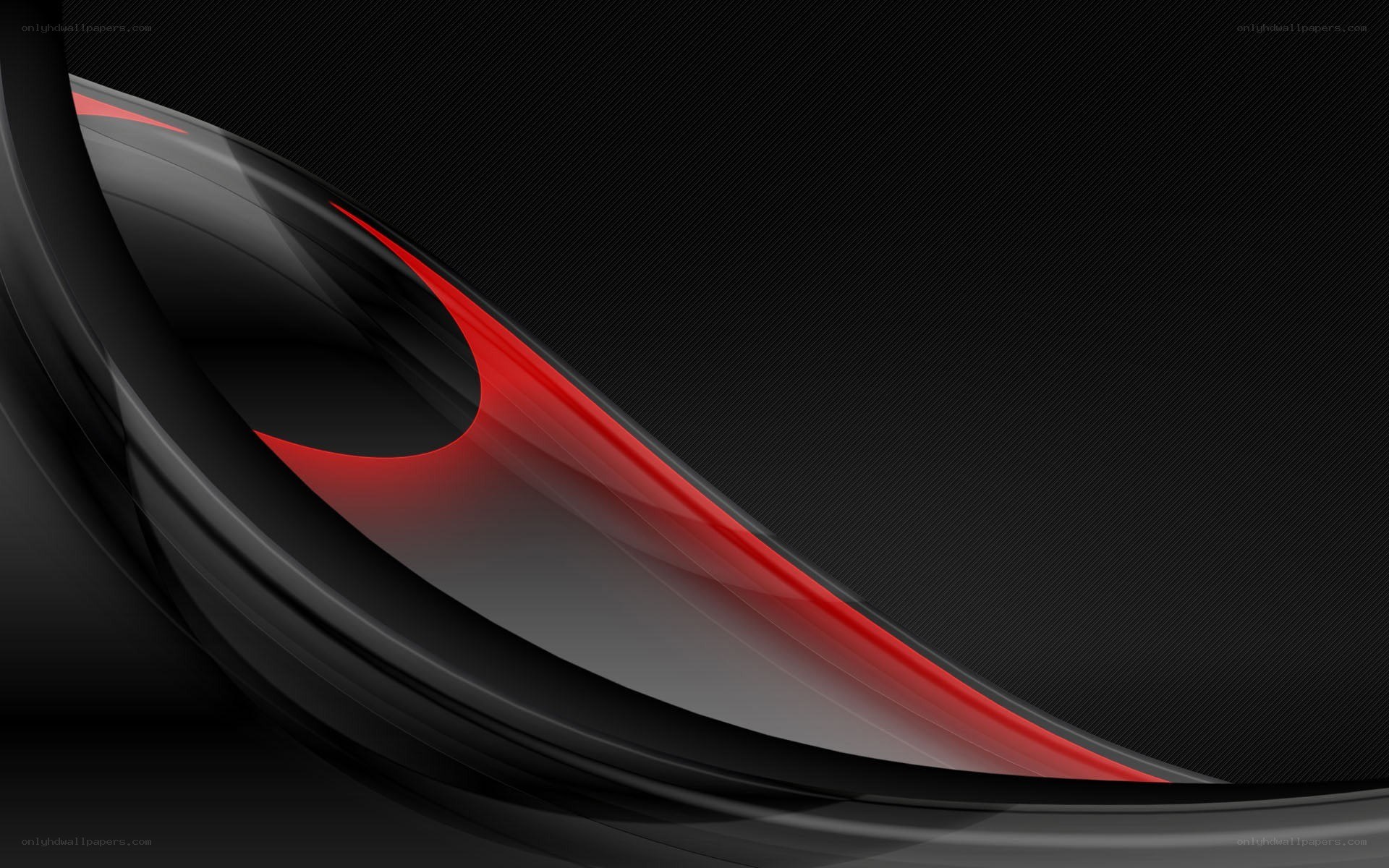 abstract red and black design