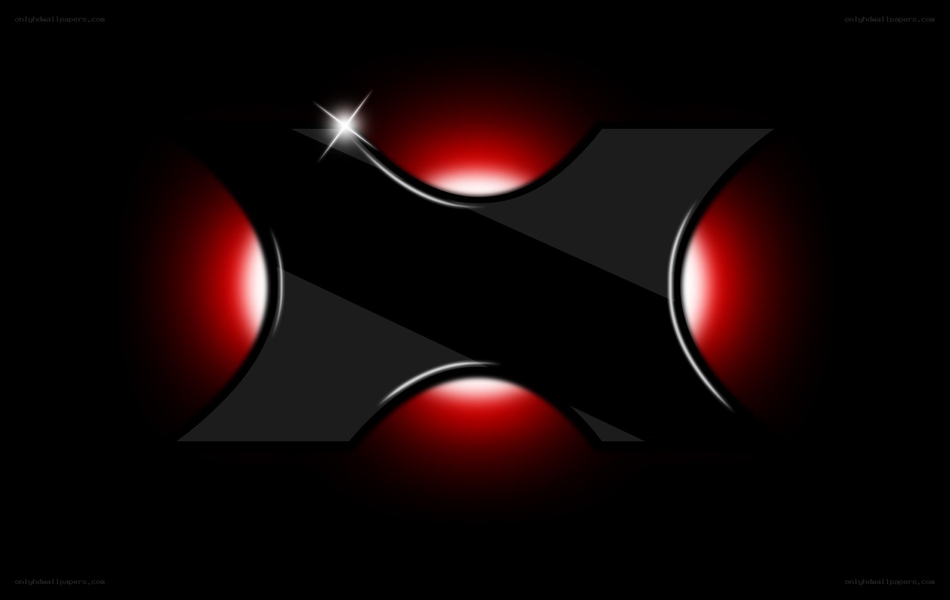 abstract red and black design