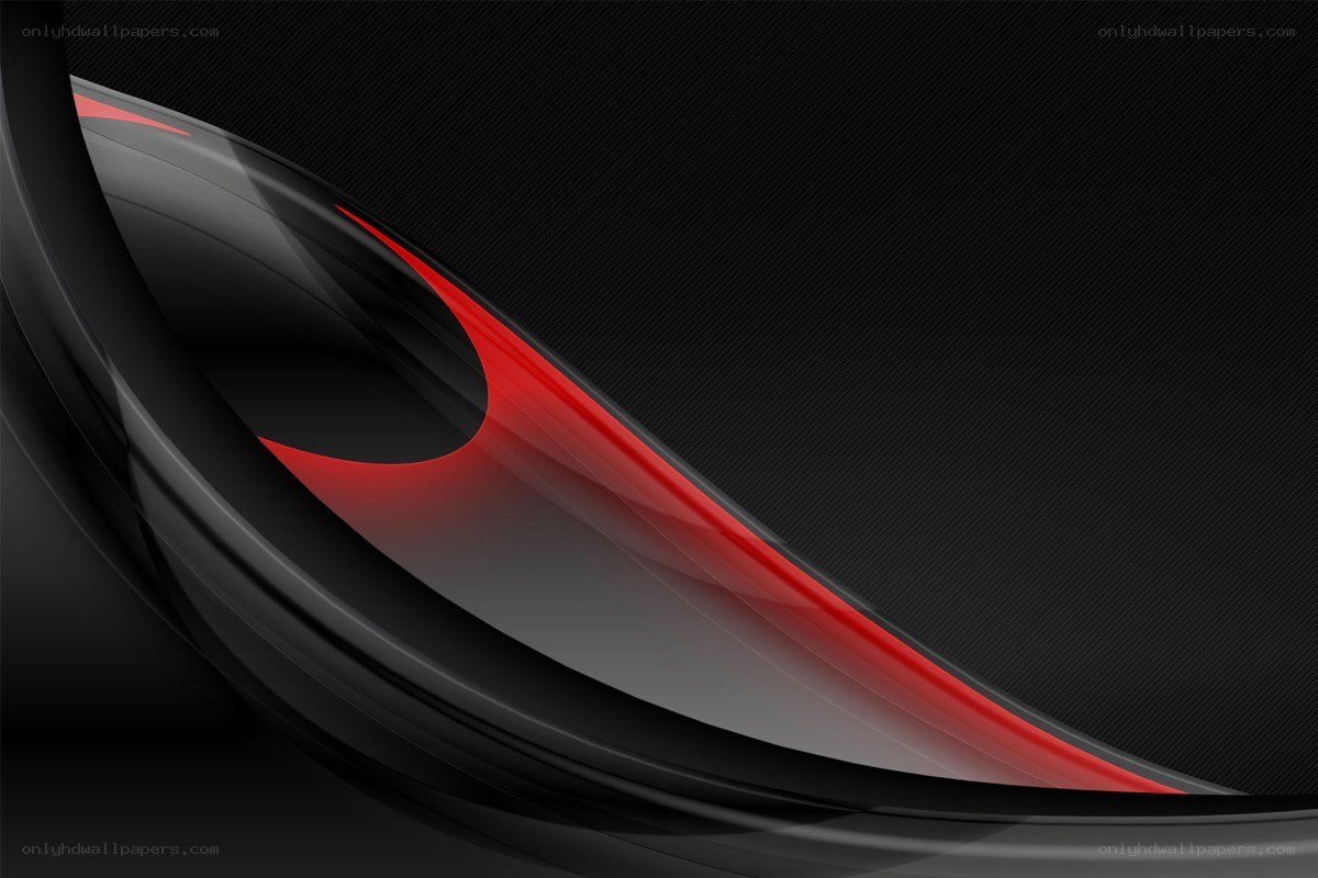 abstract red and black design