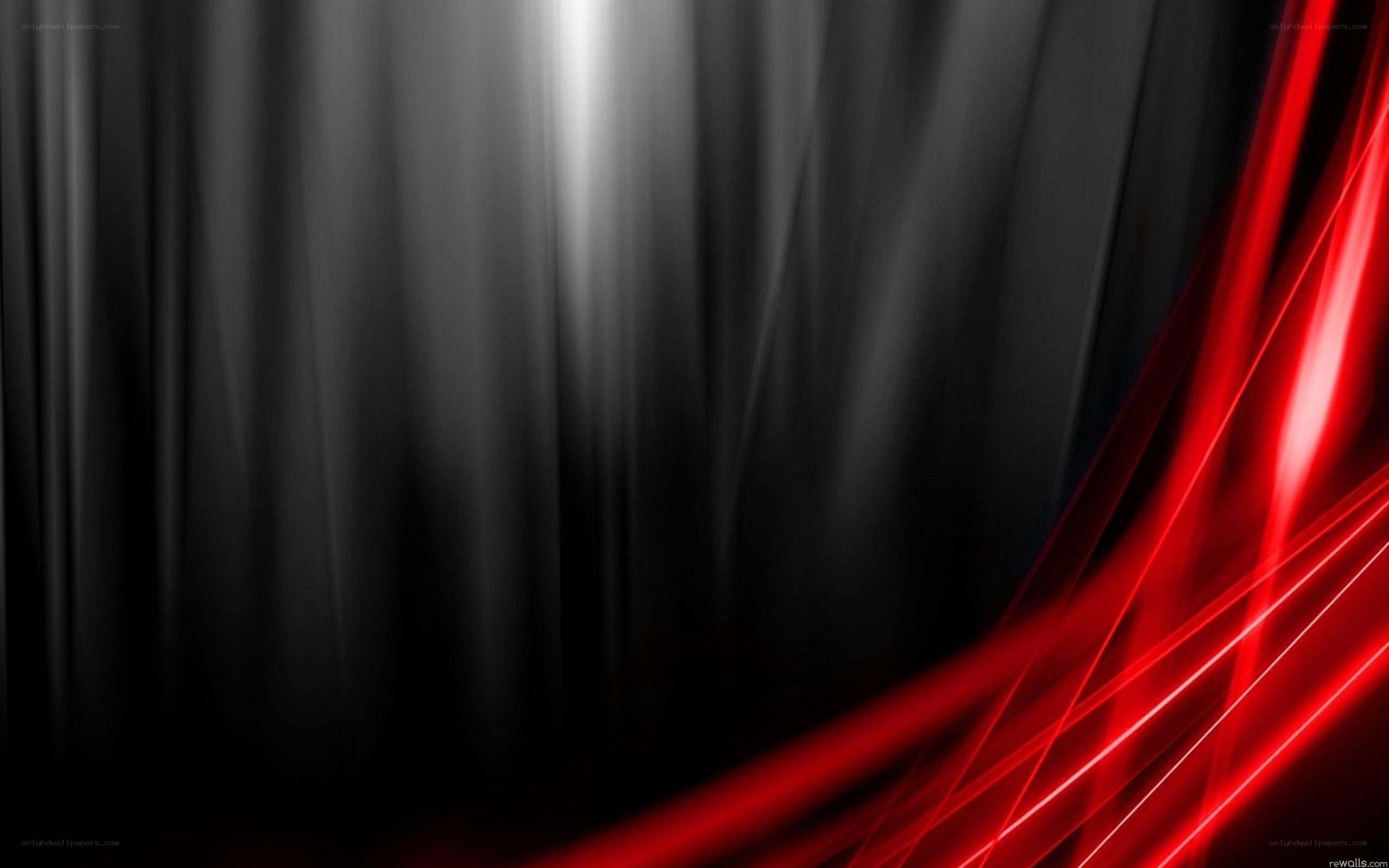 abstract red and black design