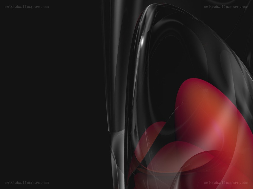 abstract red and black design