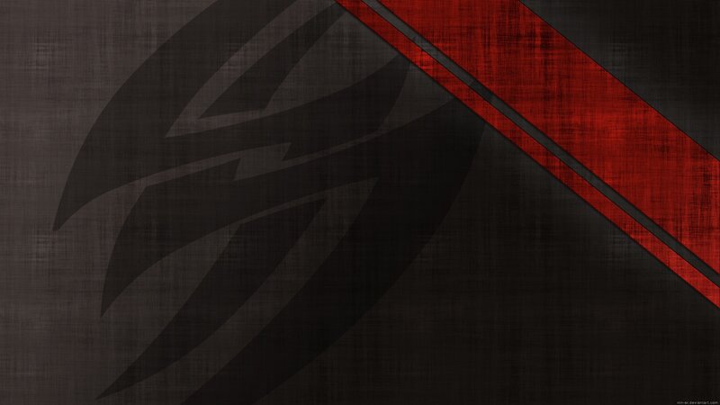 Abstract Red and Black Design — Dark
