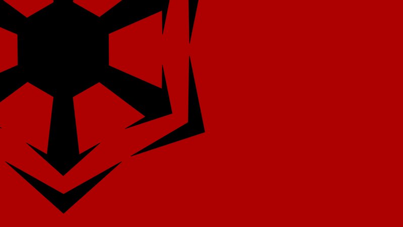 Abstract Red and Black Design — Minimalist