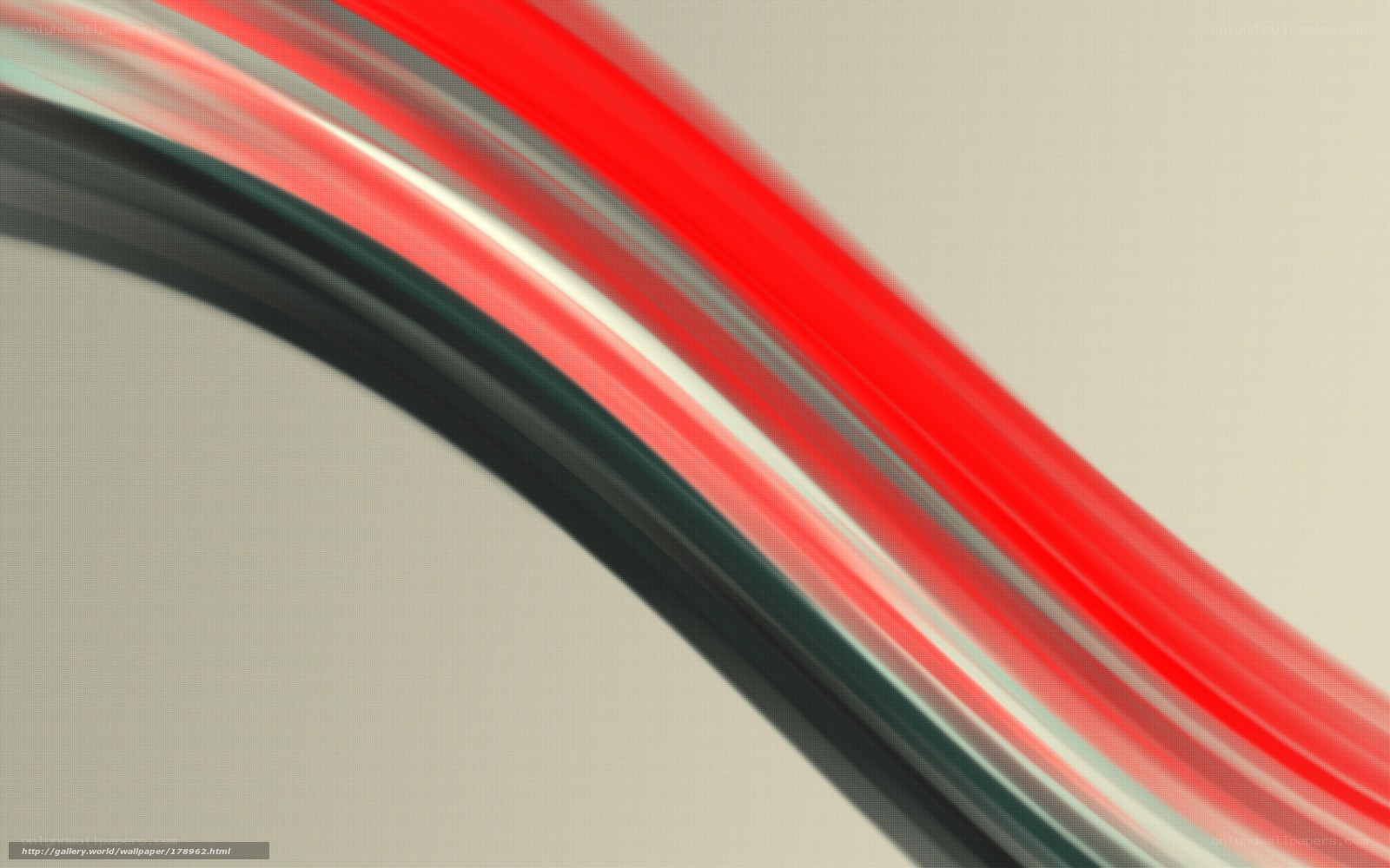 Abstract red and black lines
