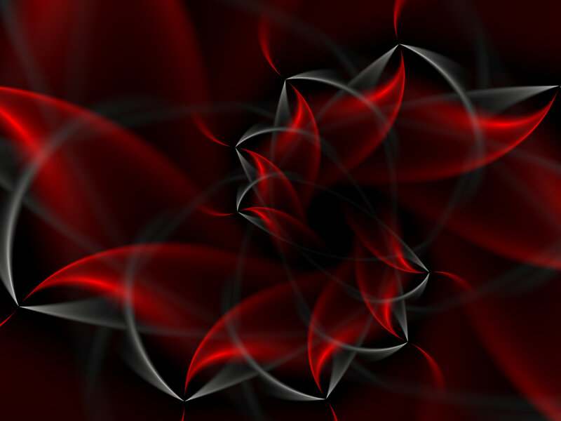 Abstract Red and Black Swirls — Dynamic