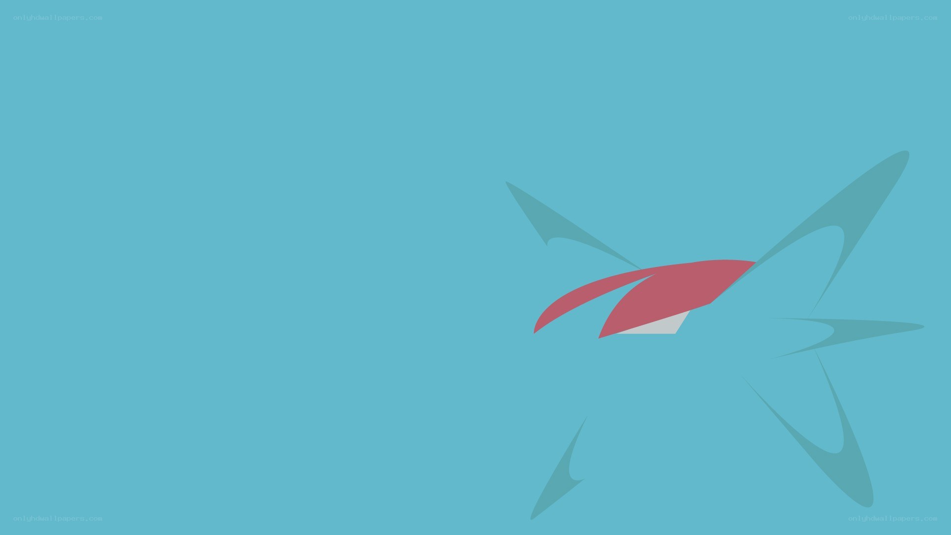 abstract red and blue design