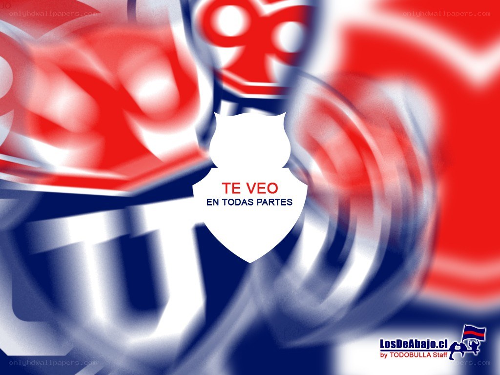 abstract red and blue design