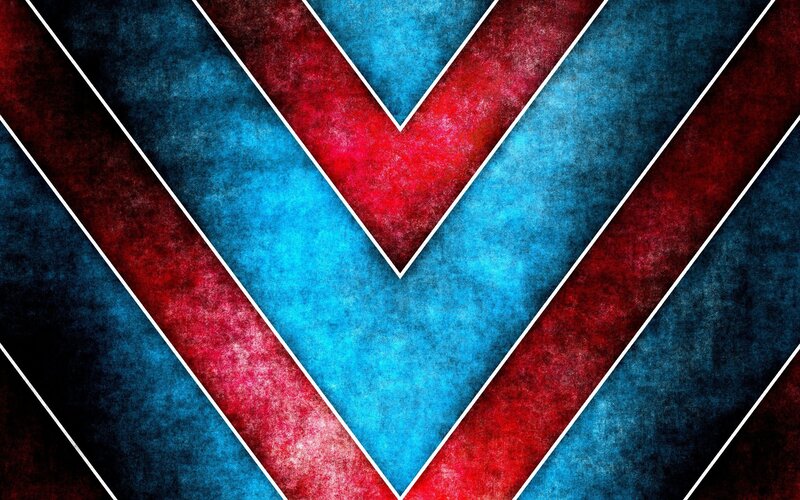 abstract red and blue geometric pattern