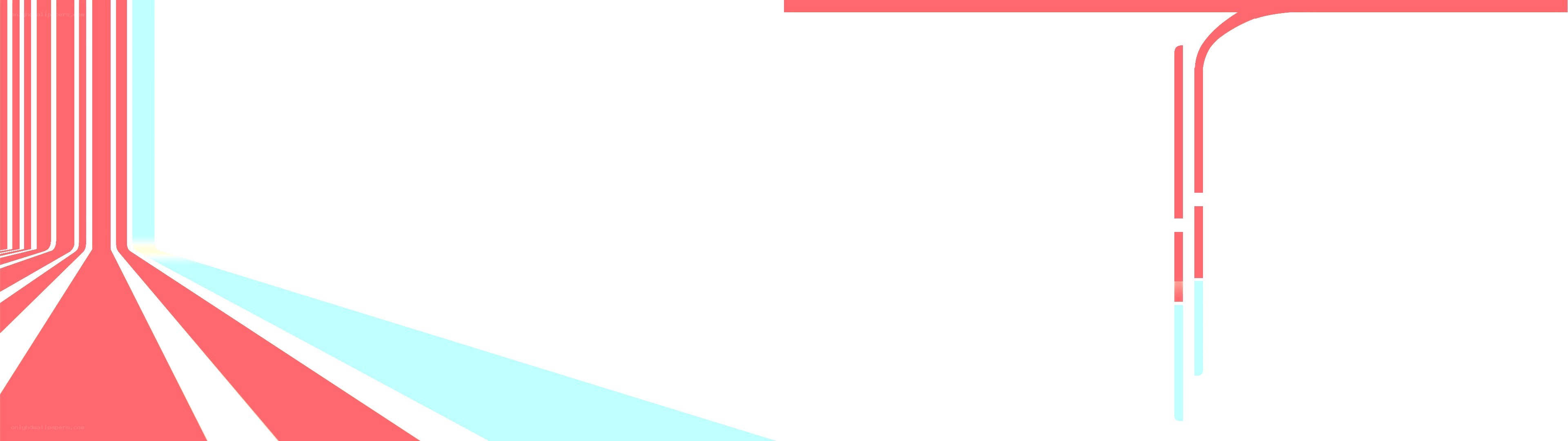 abstract red and blue lines