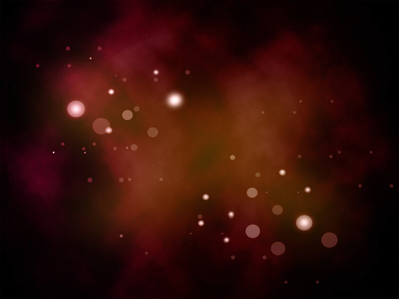 abstract red and gold lights