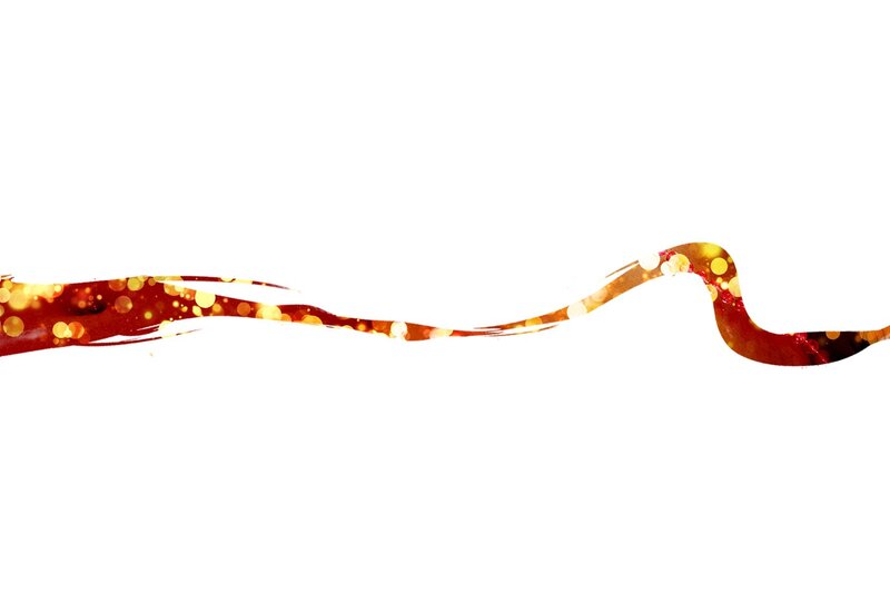 abstract red and gold wave