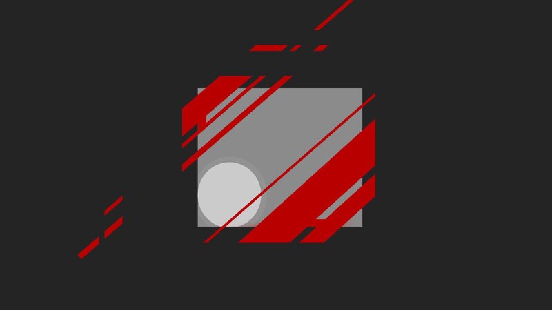abstract red and gray design