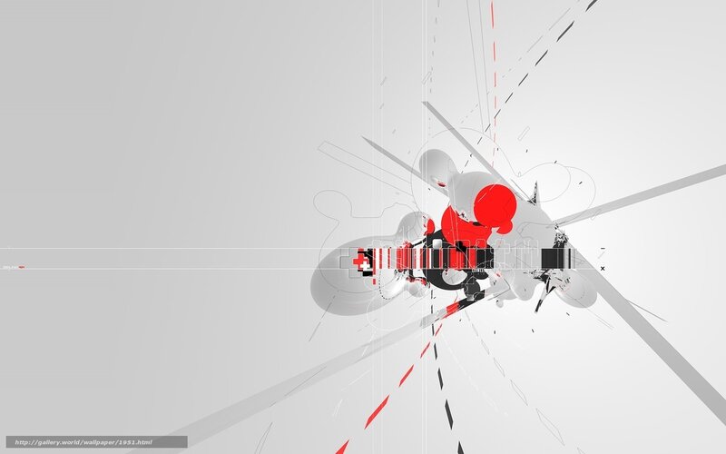 abstract red and gray design