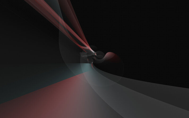 abstract red and gray swirl