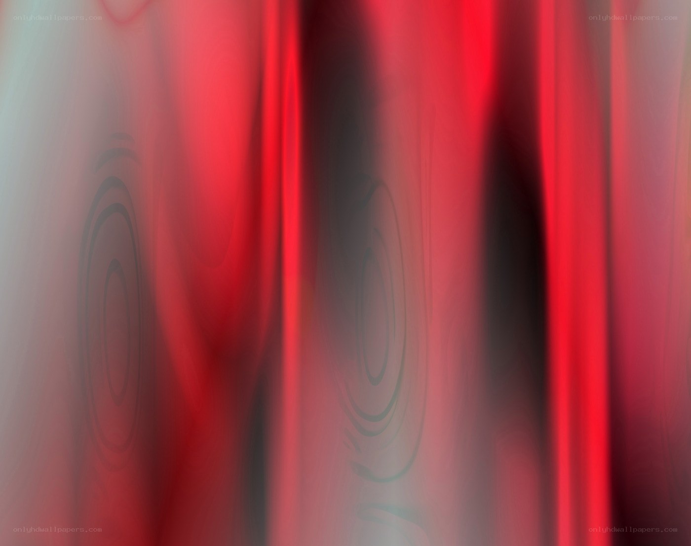 Abstract red and gray swirls
