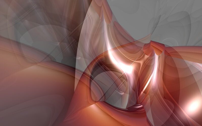 Abstract red and gray swirls