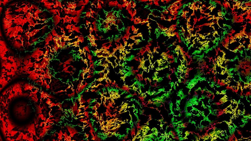 abstract red and green pattern