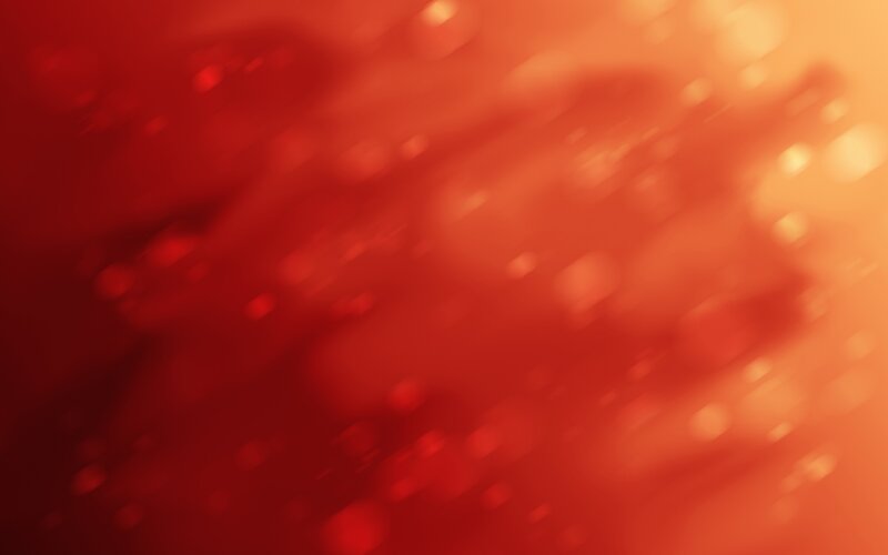 abstract red and orange blur