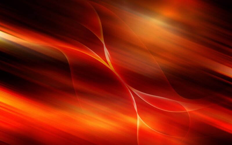 Abstract red and orange motion
