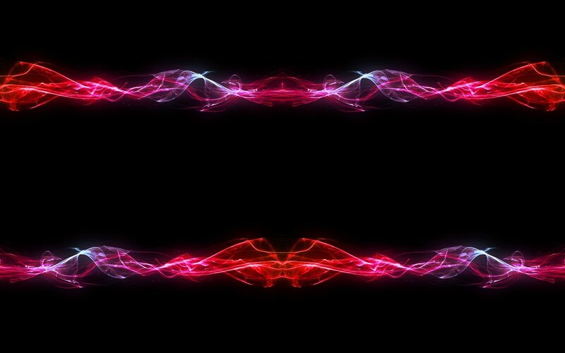 Abstract red and pink energy waves