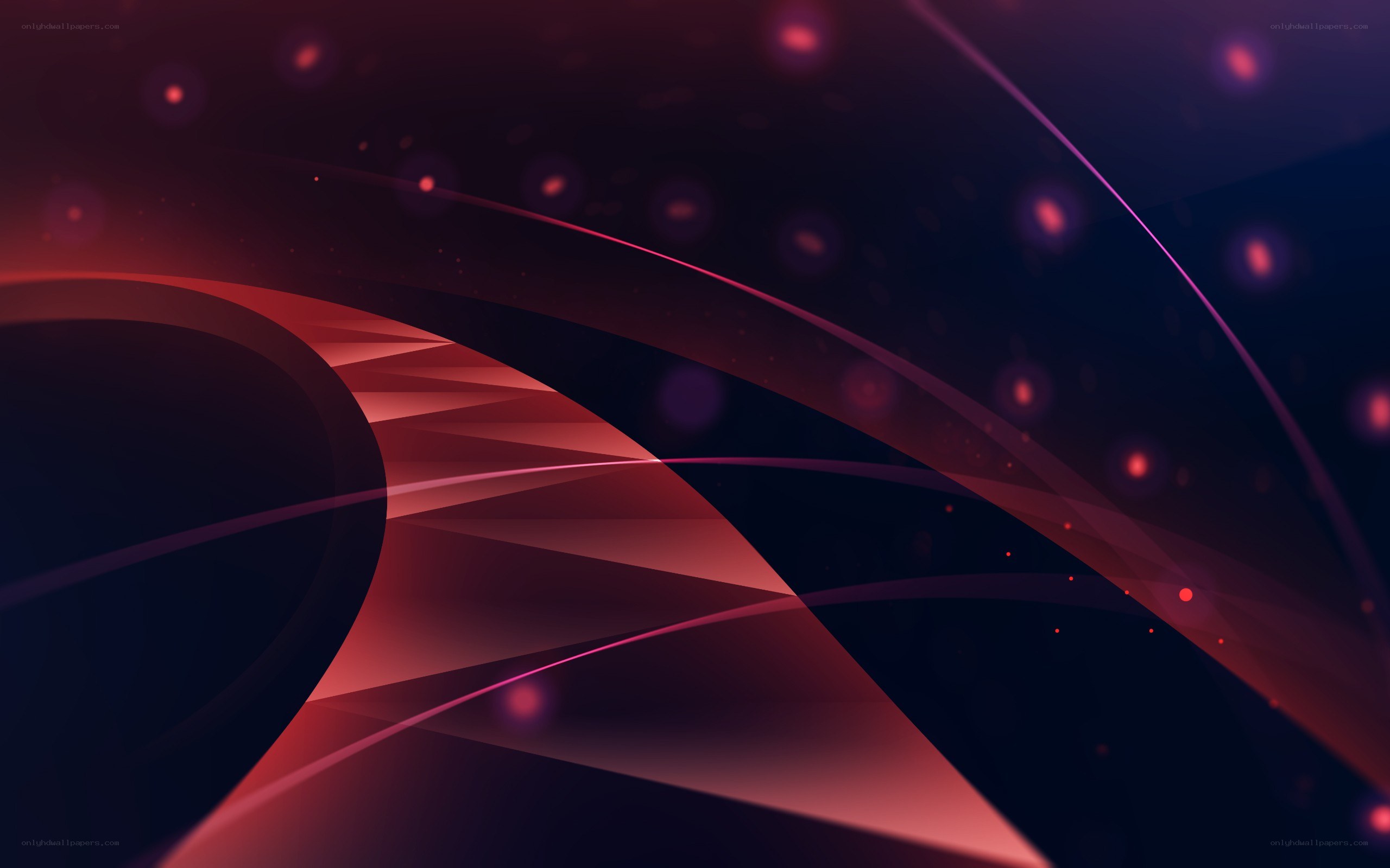 abstract red and purple design