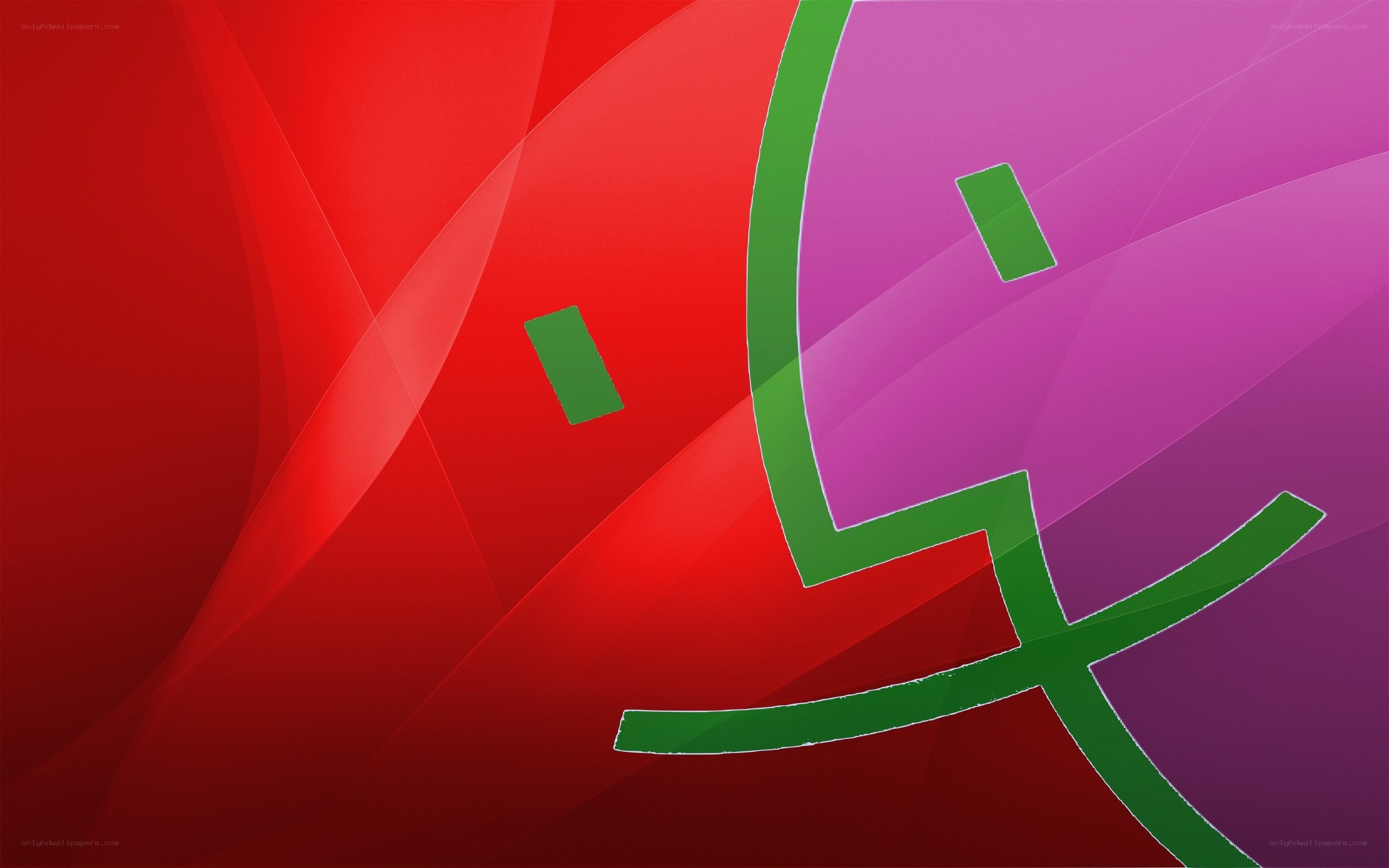 abstract red and purple design