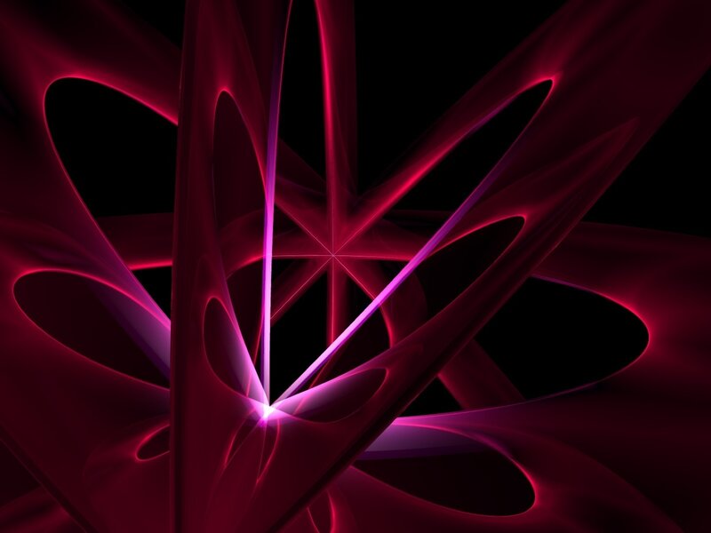 Abstract red and purple fractal design