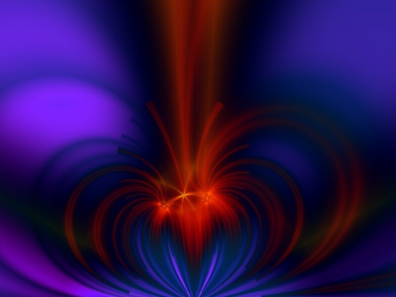 Abstract red and purple light design