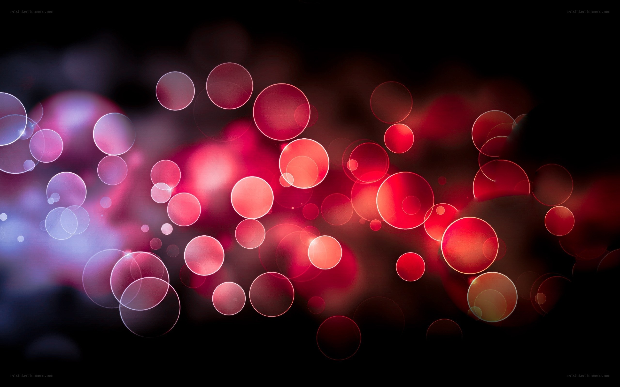 abstract red and purple lights