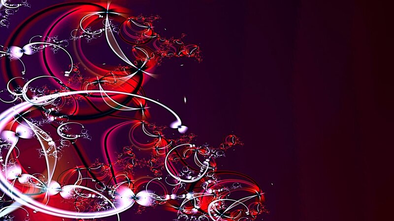 abstract red and purple swirls