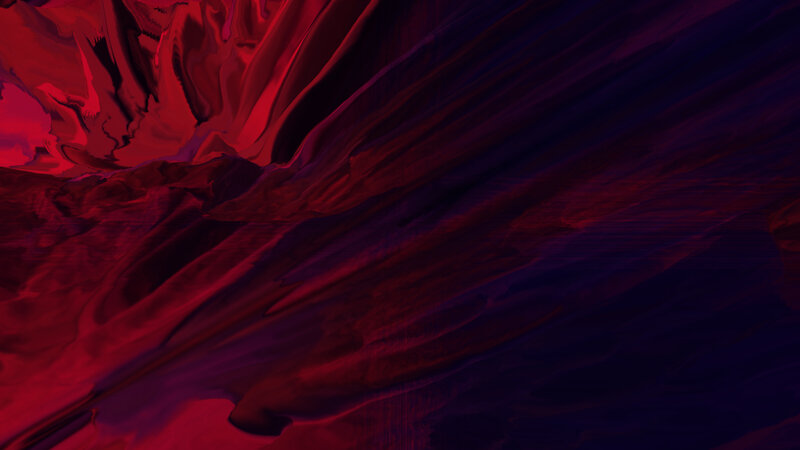 Abstract Red and Purple Swirls — Dramatic