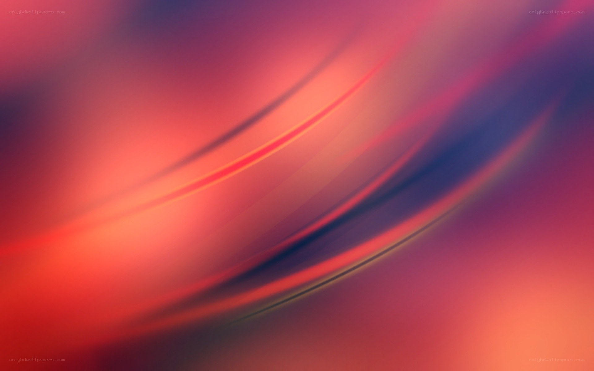 abstract red and purple waves