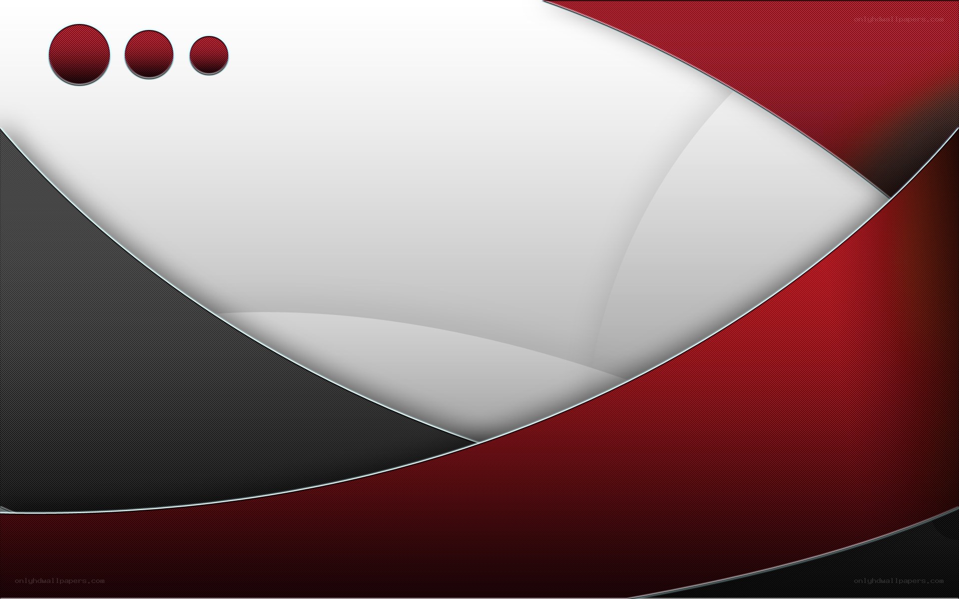 abstract red and white design