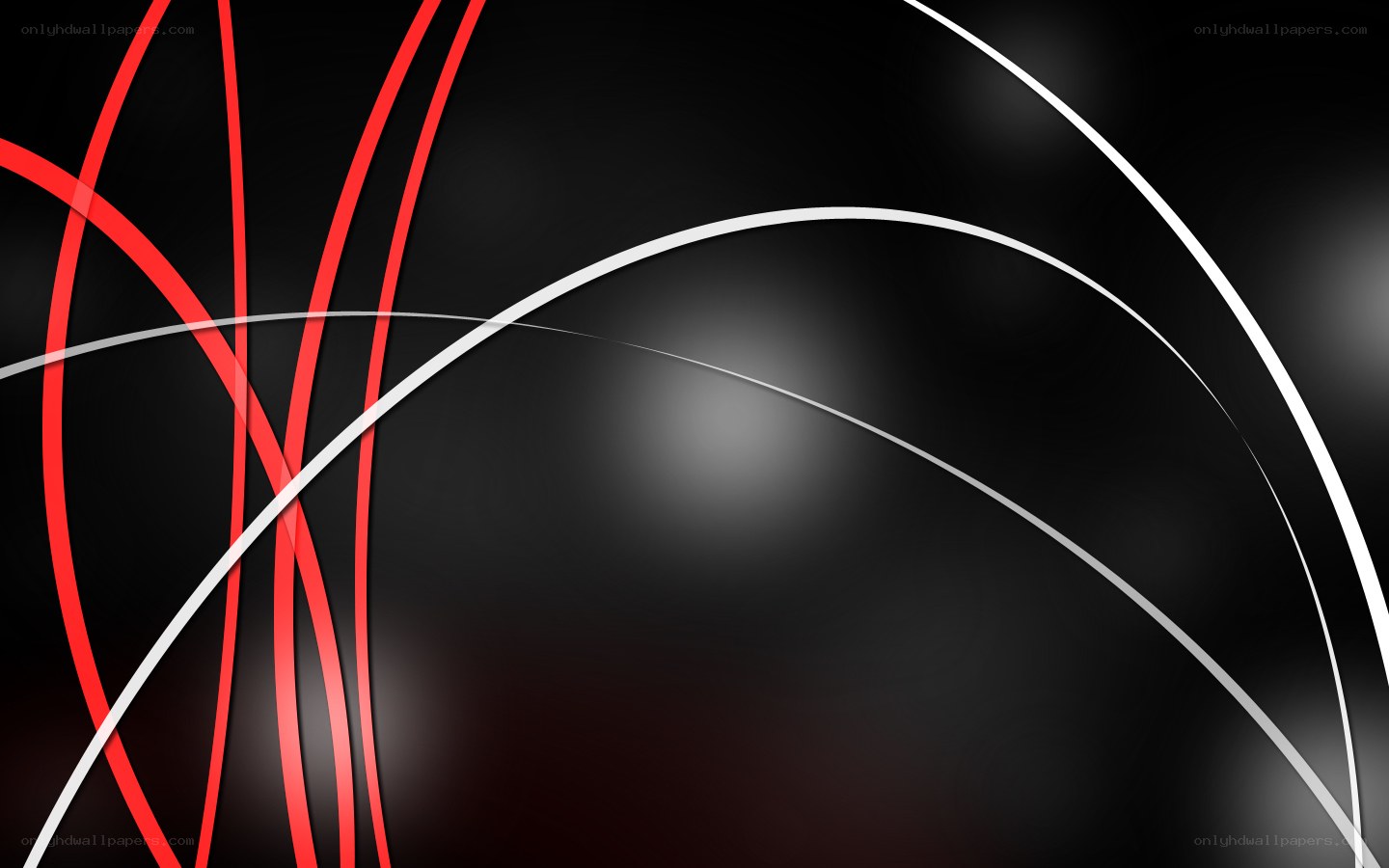 abstract red and white lines