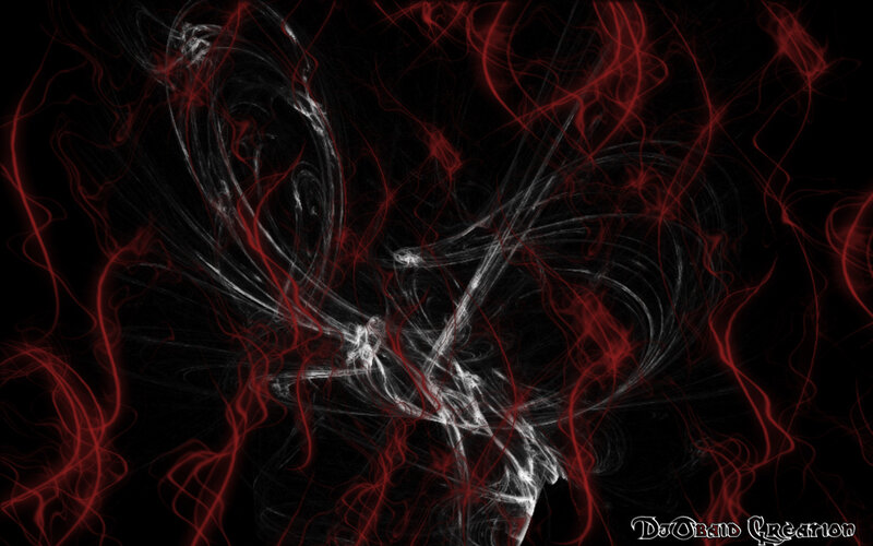 Abstract Red and White Lines — Dramatic