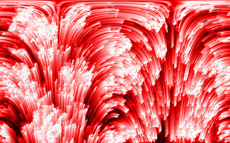 abstract red and white motion