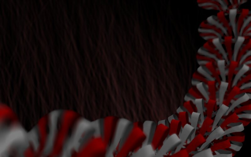 abstract red and white pattern
