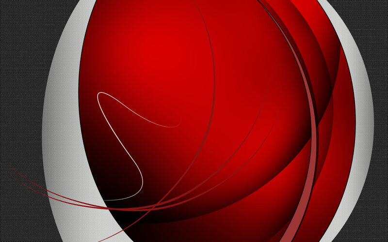 abstract red and white swirl
