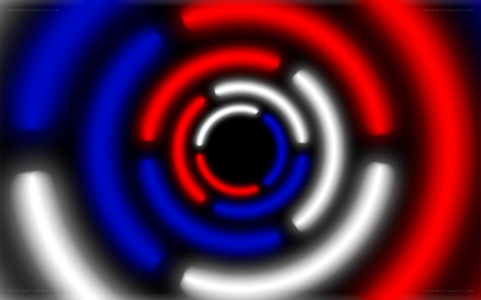 abstract red blue white swirl