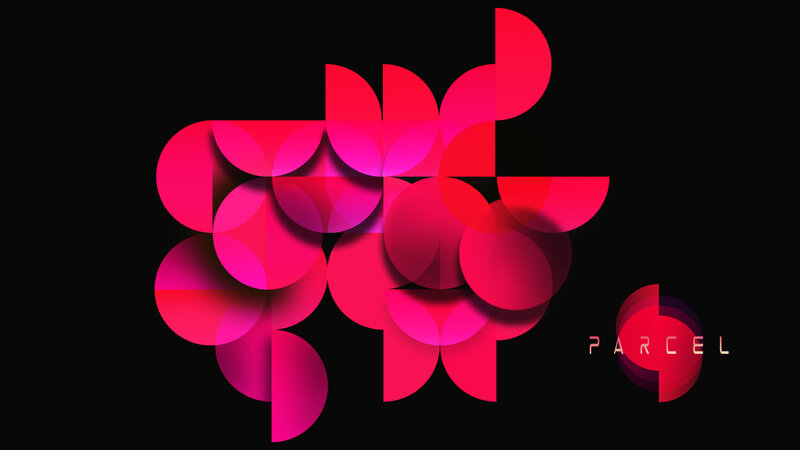 Abstract Red Circles — Modern