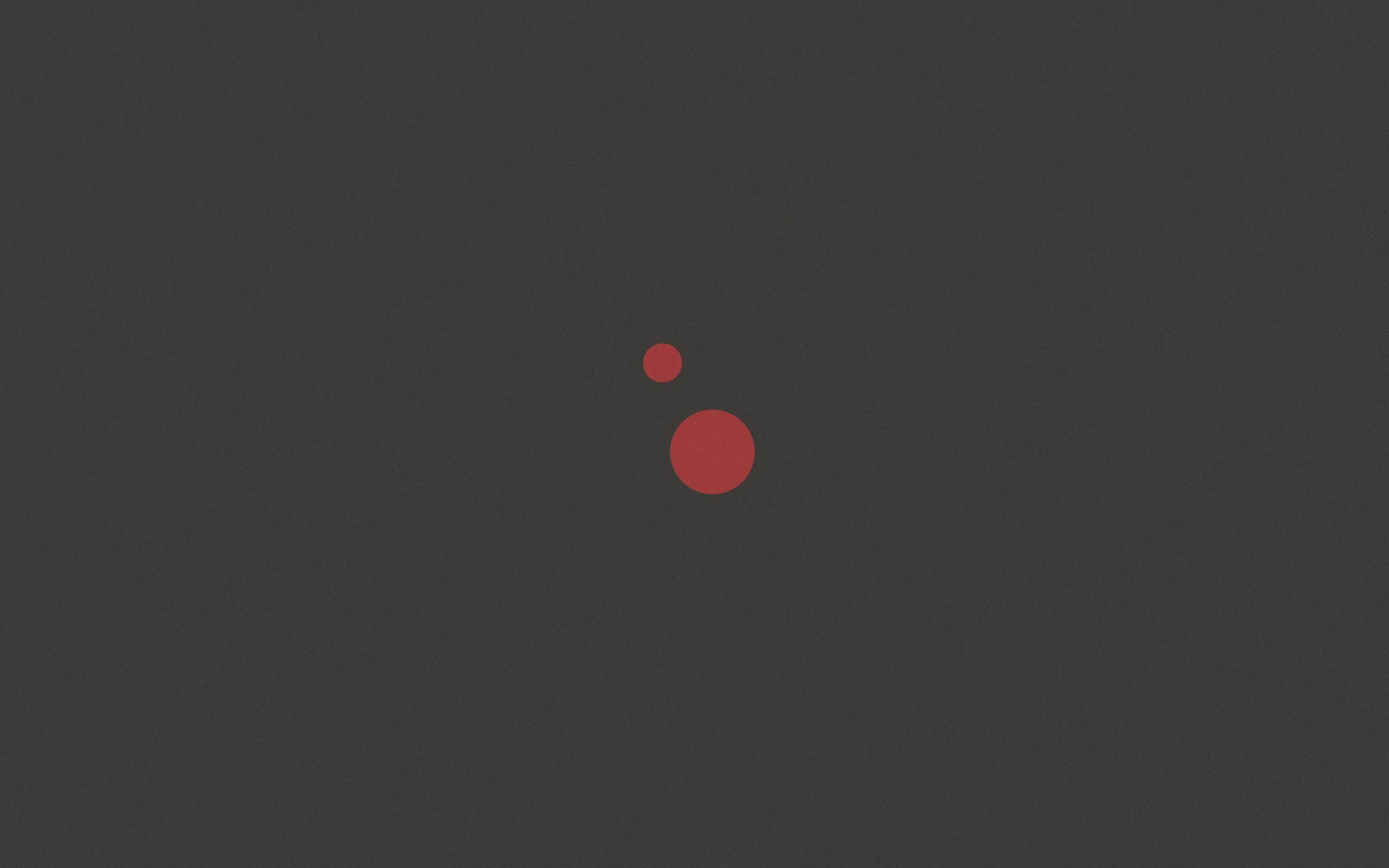 abstract red circles on gray