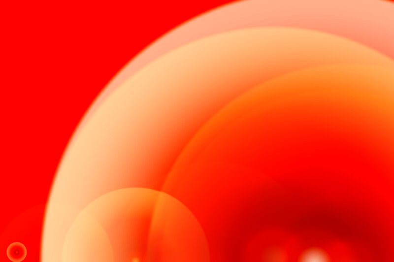 Abstract Red Circles — Warm