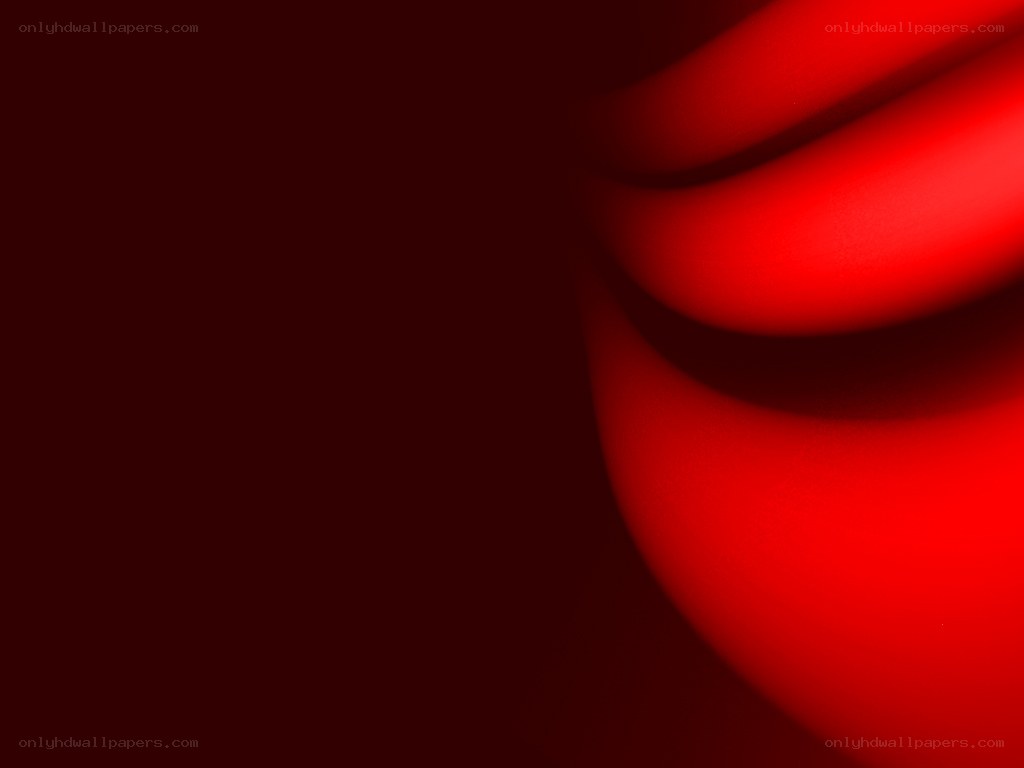 abstract red curves on dark background