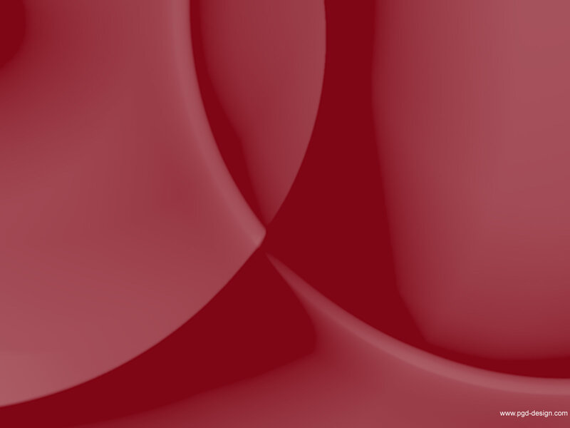 Abstract Red Curves
