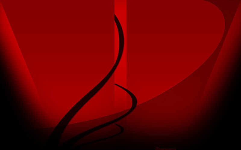 abstract red design with curves