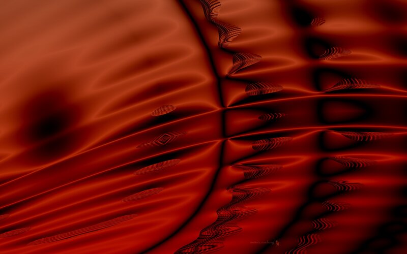 Abstract Red Fabric Pattern