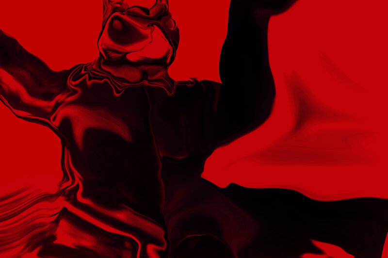 Abstract Red Figure