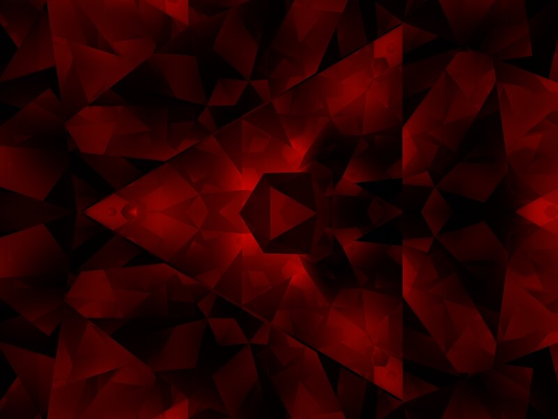 abstract red geometric pattern