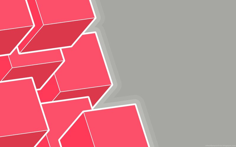 abstract red geometric pattern