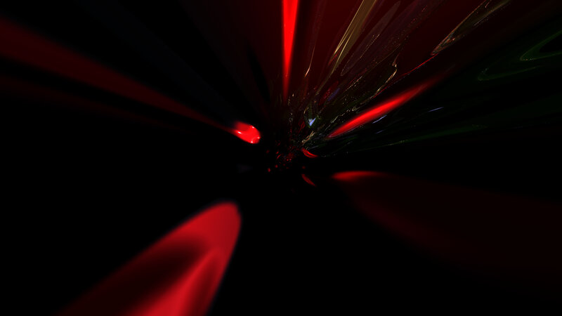 abstract red light burst
